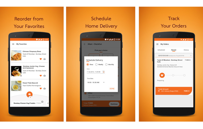 Yump - Food Delivery Application screenshot 1